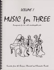 Music for Three, Vol. 1 Part 2 Viola cover